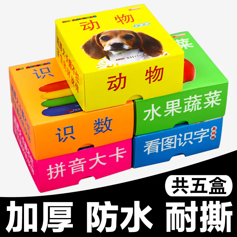 看图识字卡片